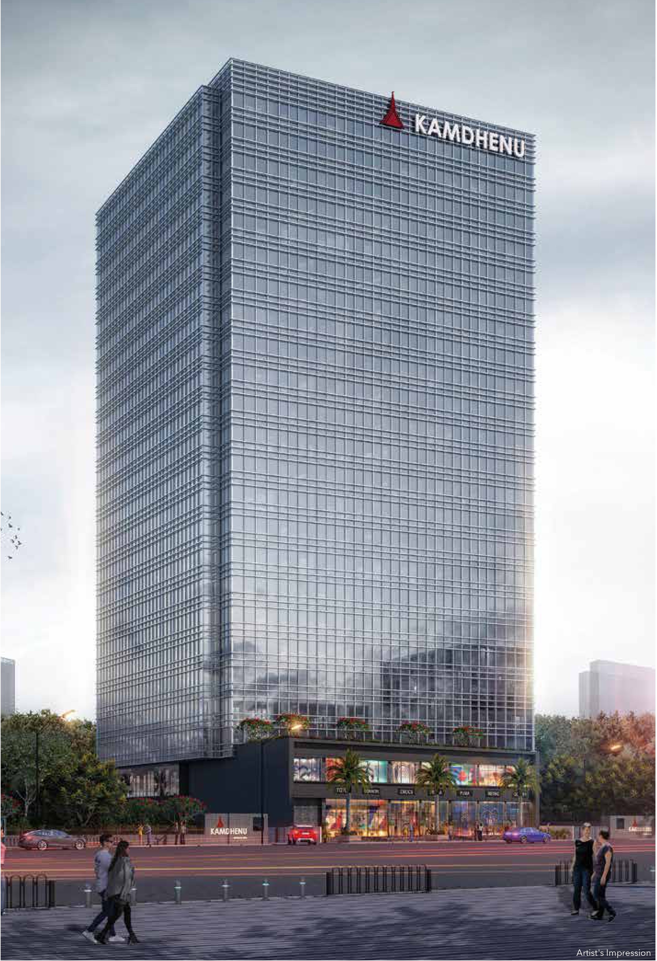 The Hallmark — Navi Mumbai's First Signature Business Landmark, Koparkhairane